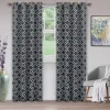Superior Superior Trellis 2-Pack Insulated Blackout Grommet Window Curtain Panels -Greenland Home Fashions Shop 5616879 Gray