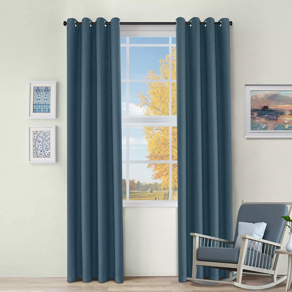 Superior Jaxon Grommet Top Set Of 2 Blackout Window Curtain Panels 3 Superior Jaxon Grommet Top Set Of 2 Blackout Window Curtain Panels