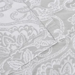 Superior Lotus Jacquard Pair Of 2 Window Curtain Panels -Greenland Home Fashions Shop 5622266 ALT2