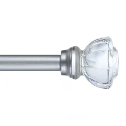 Popular Bath Solitaire 2-piece Window Curtain Rod Set