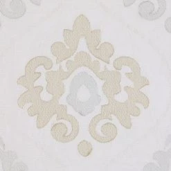 Waverly Velero Embroidered Pinch Pleated Sheer Window Curtain Panel -Greenland Home Fashions Shop 5641784 ALT5