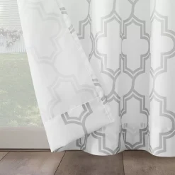Sun Zero Ria Indoor/Outdoor Trellis Window Curtain 7 Sun Zero Ria Indoor/Outdoor Trellis Window Curtain -Greenland Home Fashions Shop 5653514 ALT3