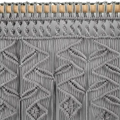 Lush Décor Lush Decor Boho Macrame Leaf Valance -Greenland Home Fashions Shop 5653745 ALT3