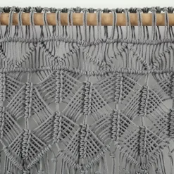 Lush Décor Lush Decor Boho Macrame Tassel Valance -Greenland Home Fashions Shop 5653747 ALT3
