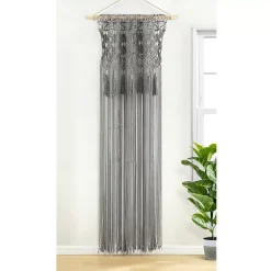 Lush Décor Lush Decor Boho Macrame Tassel Window Curtain Panel -Greenland Home Fashions Shop 5653754 ALT