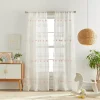 Dream Factory Piper Set Of 2 Window Curtain Panels -Greenland Home Fashions Shop 5667818 Blush