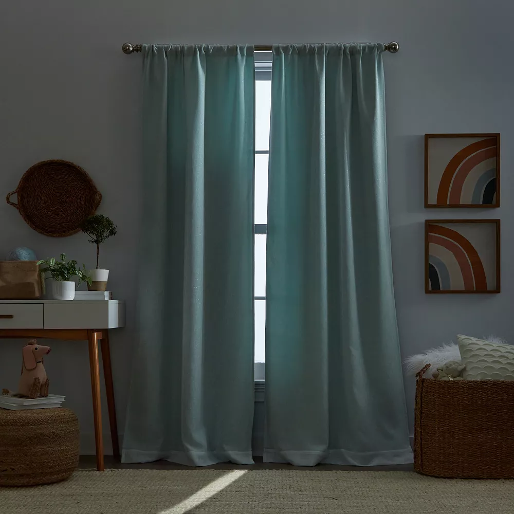 Dream Factory Cleo Set Of 2 Window Curtain Panels 4 Dream Factory Cleo Set Of 2 Window Curtain Panels - Image 2