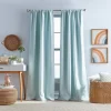 Dream Factory Cleo Set Of 2 Window Curtain Panels -Greenland Home Fashions Shop 5667831 Aqua 1