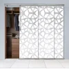 Rod Desyne Shattered 3-Panel Single Rail Panel Track Room Extendable Divider -Greenland Home Fashions Shop 5674280