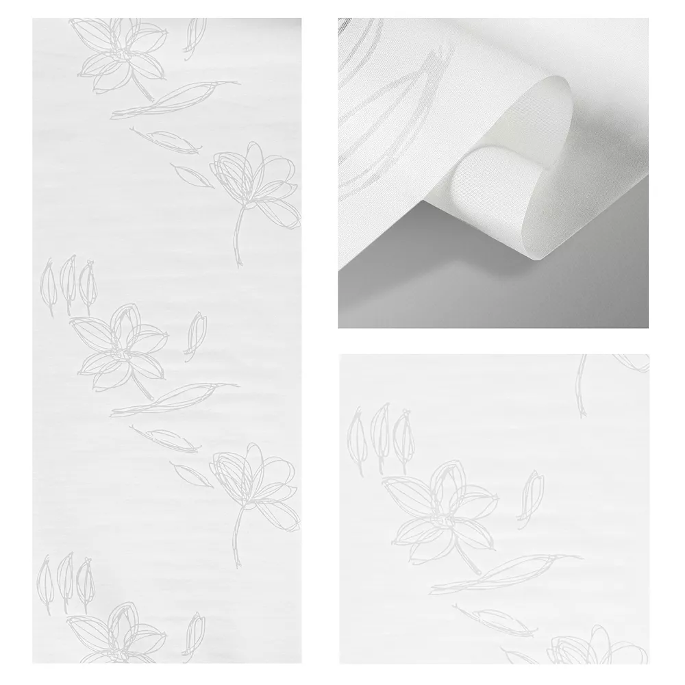 Rod Desyne Lotus 3-Panel Single Rail Panel Track Room Extendable Divider 4 Rod Desyne Lotus 3-Panel Single Rail Panel Track Room Extendable Divider - Image 2