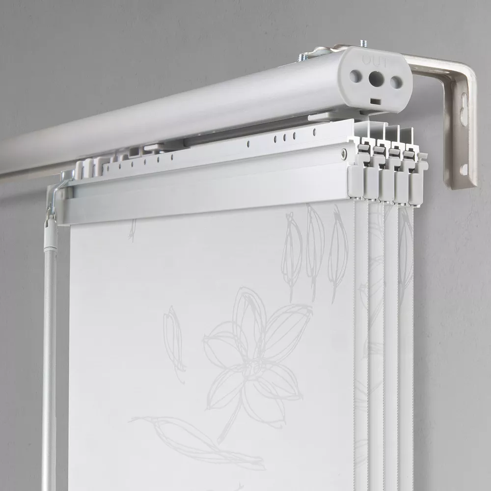 Rod Desyne Lotus 5-Panel Single Rail Panel Track Room Extendable Divider 6 Rod Desyne Lotus 5-Panel Single Rail Panel Track Room Extendable Divider - Image 4