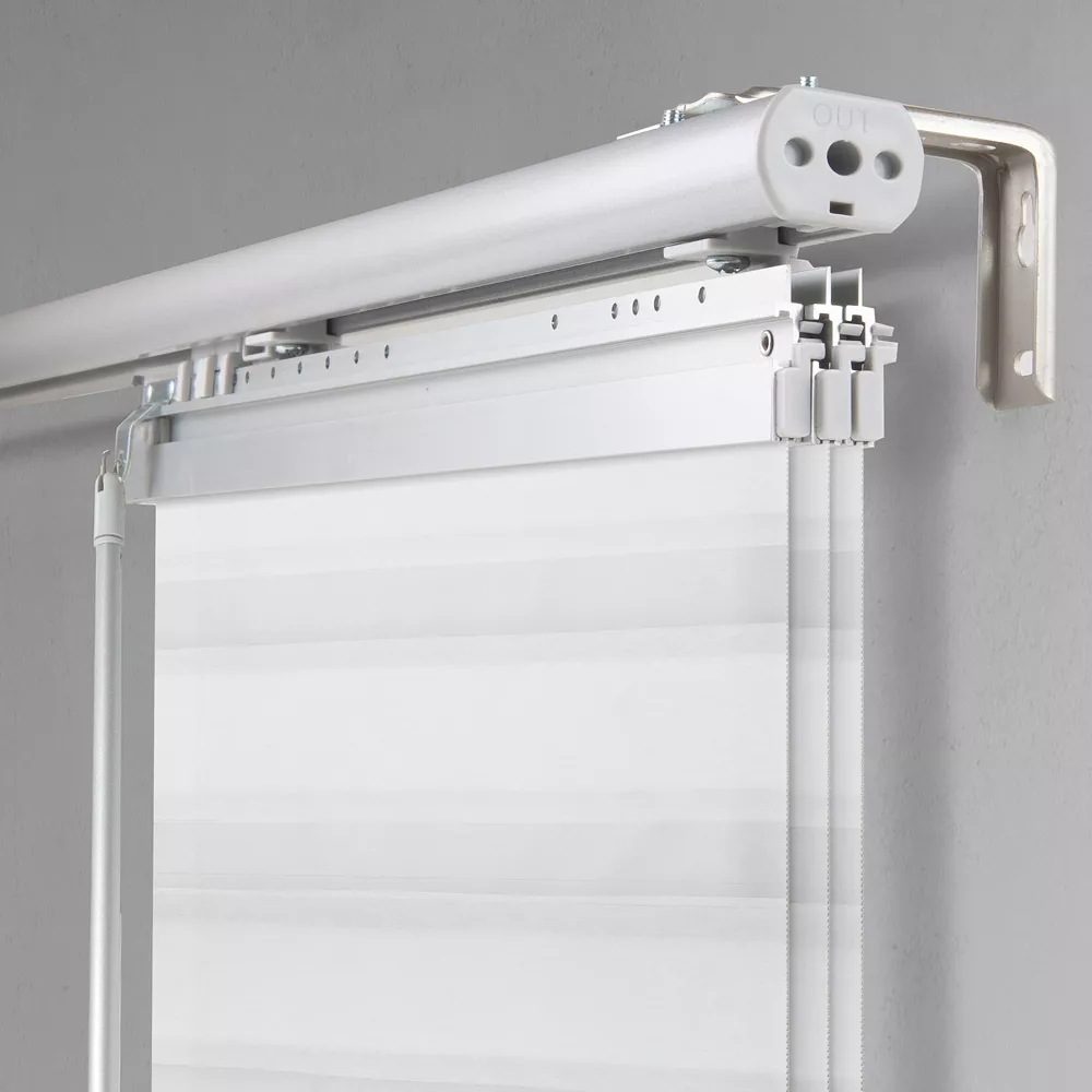 Rod Desyne Macadamia 3-Panel Single Rail Panel Track Room Extendable Divider 7 Rod Desyne Macadamia 3-Panel Single Rail Panel Track Room Extendable Divider - Image 5