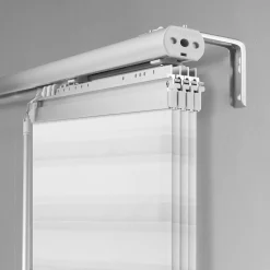 Rod Desyne Macadamia 4-Panel Single Rail Panel Track Room Extendable Divider -Greenland Home Fashions Shop 5674296 ALT5