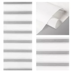 Rod Desyne Macadamia 6-Panel Single Rail Panel Track Room Extendable Divider -Greenland Home Fashions Shop 5674298 ALT