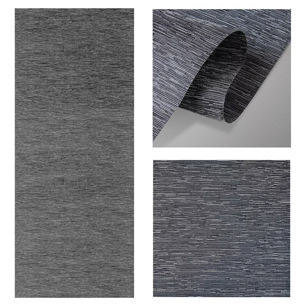 Rod Desyne Charcoal Camo 3-Panel Single Rail Panel Track Room Extendable Divider 4 Rod Desyne Charcoal Camo 3-Panel Single Rail Panel Track Room Extendable Divider - Image 2