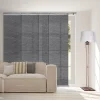 Rod Desyne Charcoal Camo 4-Panel Single Rail Panel Track Room Extendable Divider -Greenland Home Fashions Shop 5674311