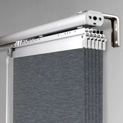 Rod Desyne Charcoal Camo 6-Panel Single Rail Panel Track Room Extendable Divider -Greenland Home Fashions Shop 5674313 ALT5