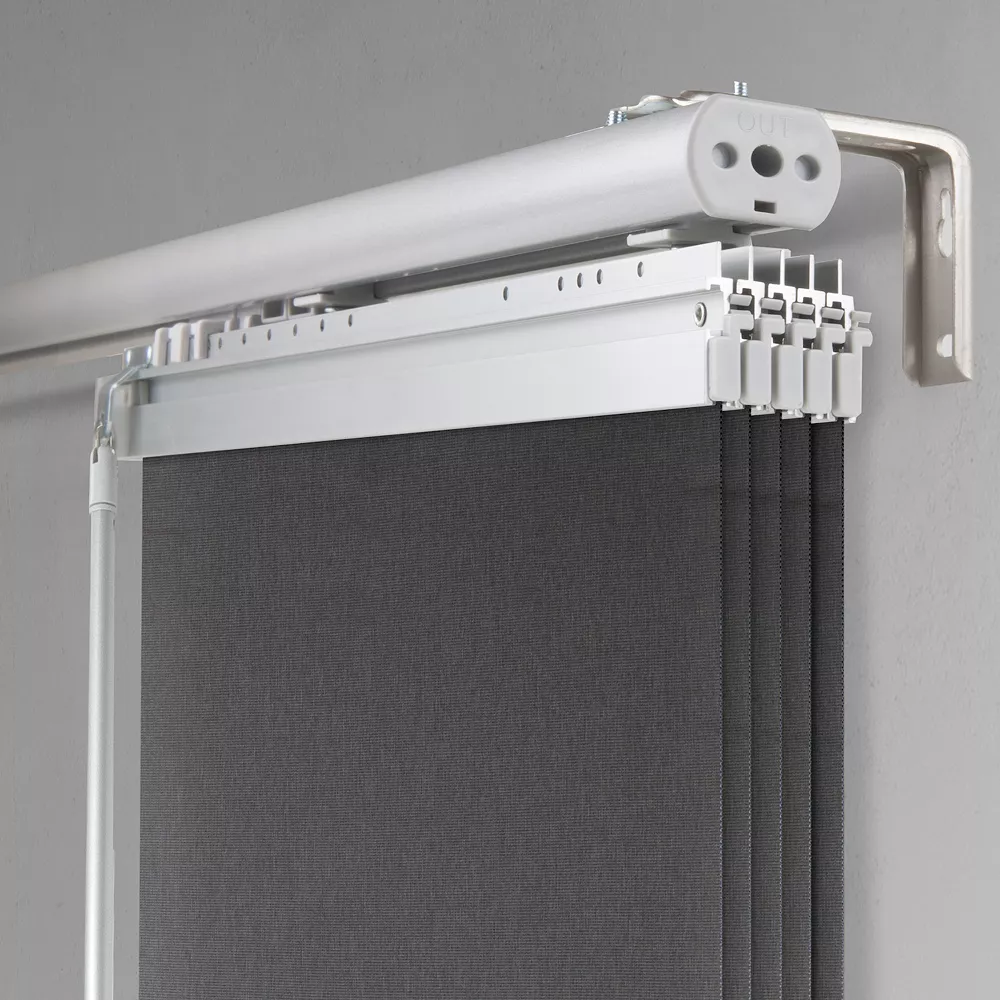 Rod Desyne 5-Panel Single Rail Panel Track Room Extendable Divider 8 Rod Desyne 5-Panel Single Rail Panel Track Room Extendable Divider - Image 6