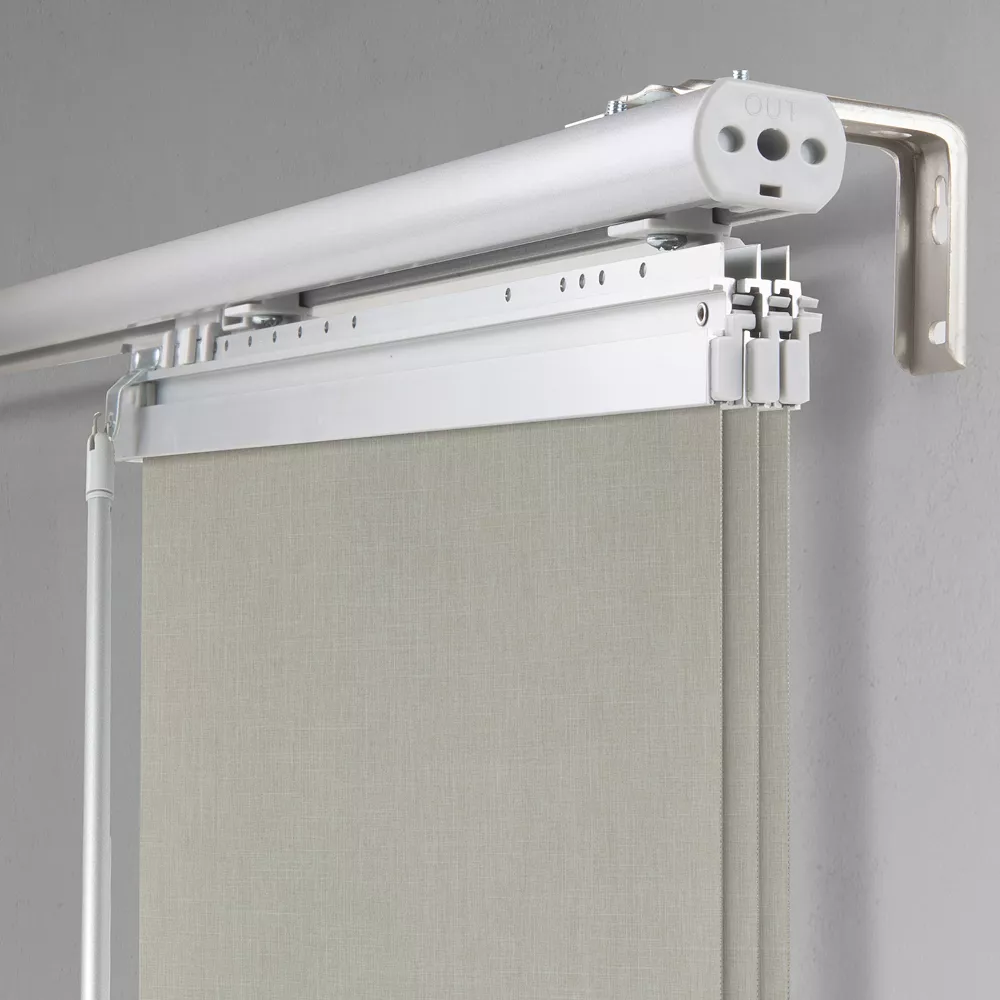 Rod Desyne 3-Panel Single Rail Panel Track Room Extendable Divider 8 Rod Desyne 3-Panel Single Rail Panel Track Room Extendable Divider - Image 6