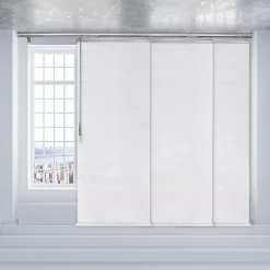 Rod Desyne Embroidered Chiffon Blind