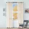 Superior Cormac Printed Sheer Pair Of 2 Grommet Window Curtain Panels