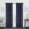Regal Home 2 Decorative Faux Silk Window Curtain Panels -Greenland Home Fashions Shop 5708893 Navy