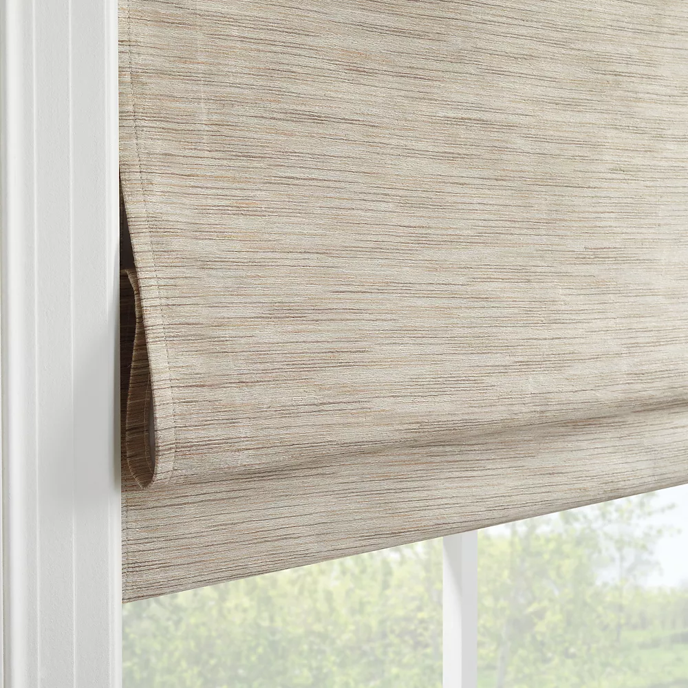 Eclipse Dylan 100% Blackout Marbled Cordless Roman Shade 64" Length 6 Eclipse Dylan 100% Blackout Marbled Cordless Roman Shade 64" Length - Image 4