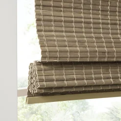 Madison Park Lyndon Bamboo Light Filtering Cordless Roman Shade 11 Madison Park Lyndon Bamboo Light Filtering Cordless Roman Shade -Greenland Home Fashions Shop 5718791 ALT3
