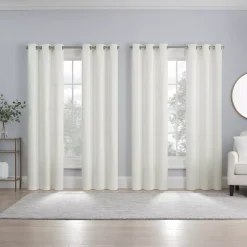 The Big One® Vanessa White Set Of 4 Grommet Window Curtain Panels