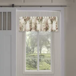 Royal Court Estelle Coral Window Straight Valance