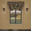 Five Queens Court Stefania Window Waterfall Valance 1 Five Queens Court Stefania Window Waterfall Valance -Greenland Home Fashions Shop 5730884