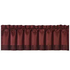 Five Queens Court Chianti Window Straight Valance -Greenland Home Fashions Shop 5730902 ALT