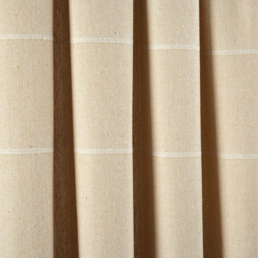 Lush Décor Lush Decor Set Of 2 Farmhouse Boho Stripe Window Curtain Panels 5 Lush Décor Lush Decor Set Of 2 Farmhouse Boho Stripe Window Curtain Panels - Image 3