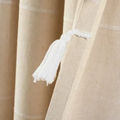 Lush Décor Lush Decor Set Of 2 Farmhouse Boho Stripe Window Curtain Panels 10 Lush Décor Lush Decor Set Of 2 Farmhouse Boho Stripe Window Curtain Panels -Greenland Home Fashions Shop 5739259 ALT3