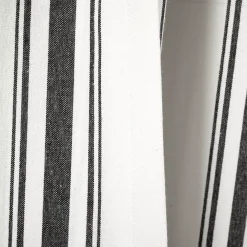 Lush Décor Lush Decor Set Of 2 Farmhouse Stripe Yarn Dyed Cotton Window Curtain Panels -Greenland Home Fashions Shop 5739260 ALT4