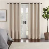 Eclipse Ambiance Chevron Draft Stopper 100% Blackout Window Curtain Panel -Greenland Home Fashions Shop 5739987 Taupe