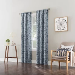 The Big One® Set Of 2 Kentfield Medallion Room Darkening Window Curtain Panels -Greenland Home Fashions Shop 5743657 ALT4