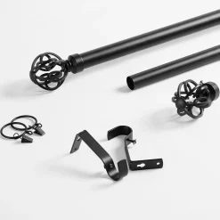 Eff Modern Orb Extendable Metal Rod Set 10 Eff Modern Orb Extendable Metal Rod Set -Greenland Home Fashions Shop 5747218 ALT3