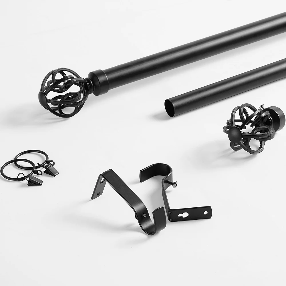 Eff Modern Orb Extendable Metal Rod Set 6 Eff Modern Orb Extendable Metal Rod Set - Image 4