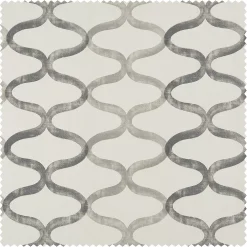 EFF Illusions Printed Cotton Window Valance, 50" X 19", Illusions Silver Gray 10 EFF Illusions Printed Cotton Window Valance, 50" X 19", Illusions Silver Gray -Greenland Home Fashions Shop 5750827 ALT3