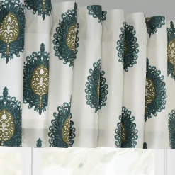 EFF Mayan Printed Cotton Window Valance, 50" X 19" 9 EFF Mayan Printed Cotton Window Valance, 50" X 19" -Greenland Home Fashions Shop 5750828 ALT2
