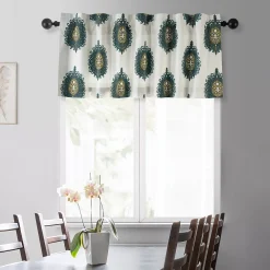 EFF Mayan Printed Cotton Window Valance, 50" X 19" 11 EFF Mayan Printed Cotton Window Valance, 50" X 19" -Greenland Home Fashions Shop 5750828 ALT4
