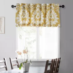 EFF Lacuna Printed Cotton Window Valance, 50" X 19", Lacuna Sun -Greenland Home Fashions Shop 5750830 ALT4