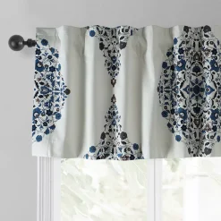 EFF Kerala Cocoa Printed Cotton Window Valance, 50" X 19" -Greenland Home Fashions Shop 5755792 ALT2
