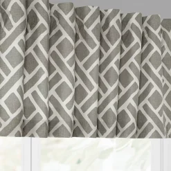 EFF Martinique Printed Cotton Window Valance, 50" X 19" -Greenland Home Fashions Shop 5755847 ALT3