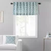 EFF Martinique Printed Cotton Window Valance, 50" X 19"