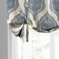 EFF Arabesque Printed Cotton Tie-Up Window Shade, 46" X 63" -Greenland Home Fashions Shop 5756124 ALT3