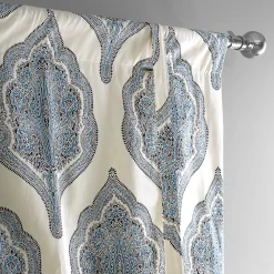 EFF Arabesque Printed Cotton Tie-Up Window Shade, 46" X 63" -Greenland Home Fashions Shop 5756124 ALT4