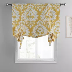 EFF Lacuna Printed Cotton Tie-Up Window Shade, 46" X 63", Lacuna Sun -Greenland Home Fashions Shop 5756214 ALT2
