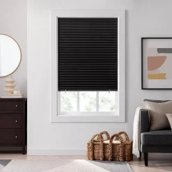 Eclipse Blackout Paper Pleated Cut-To-Width Two Piece Shade Set